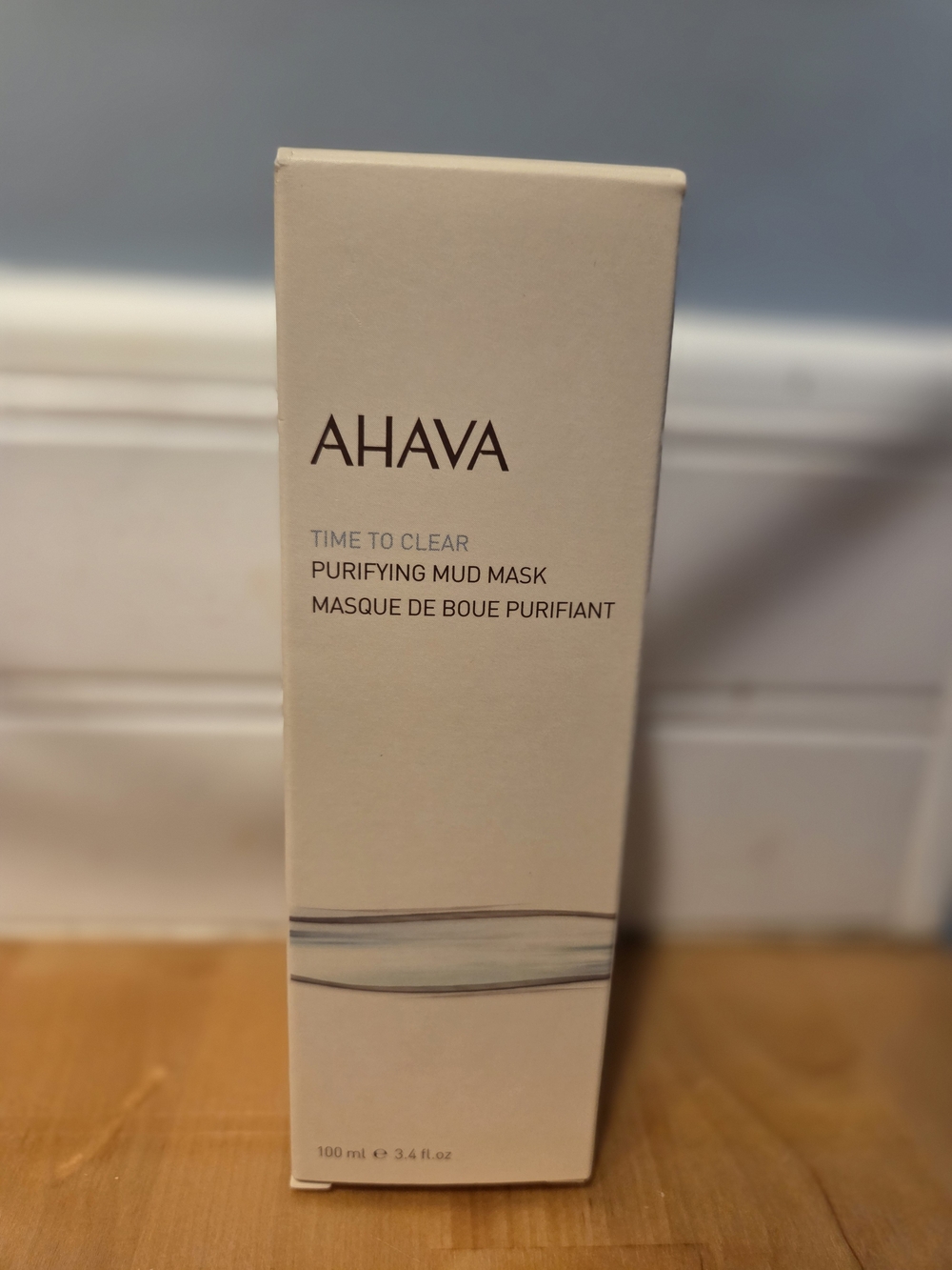AHAVA Purifying Mud Mask in Beige Box